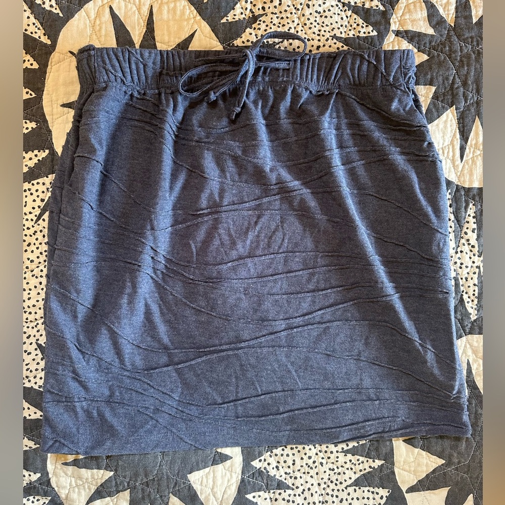 Coco + Carmen | Textured Drawstring Mini Skirt